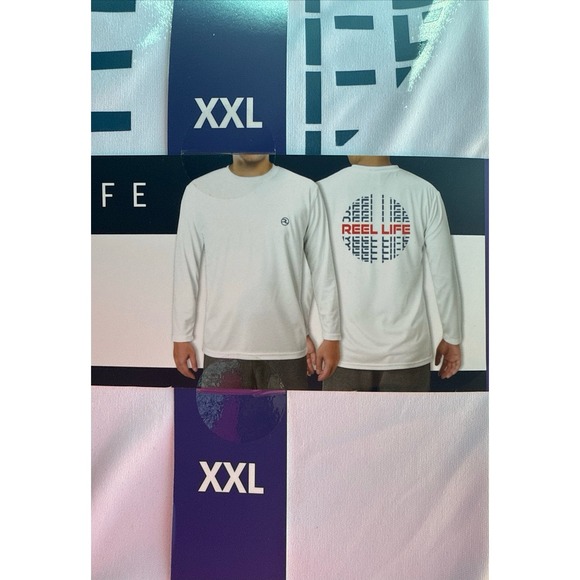 Other - Reel Life Long Sleeve Mens's XXL UV TEE